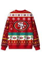 San Francisco 49ers Grinch Logo Ugly Christmas Sweatshirt