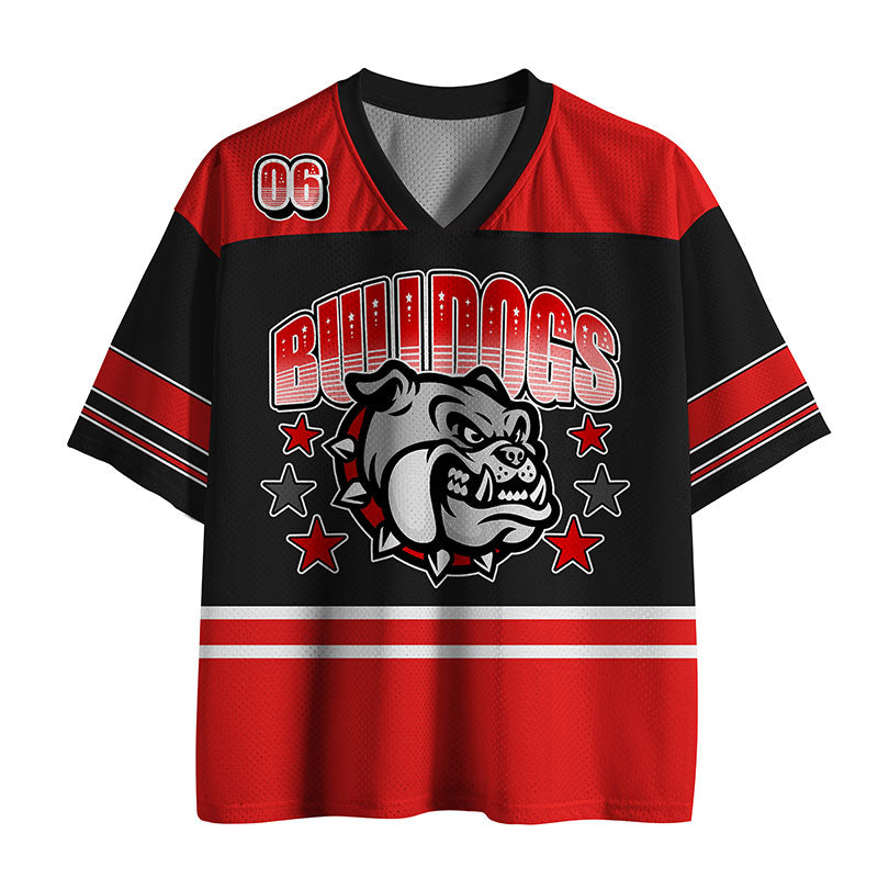 Personalized Mascot Icon Stars Teacher Mesh Jersey Secondary image