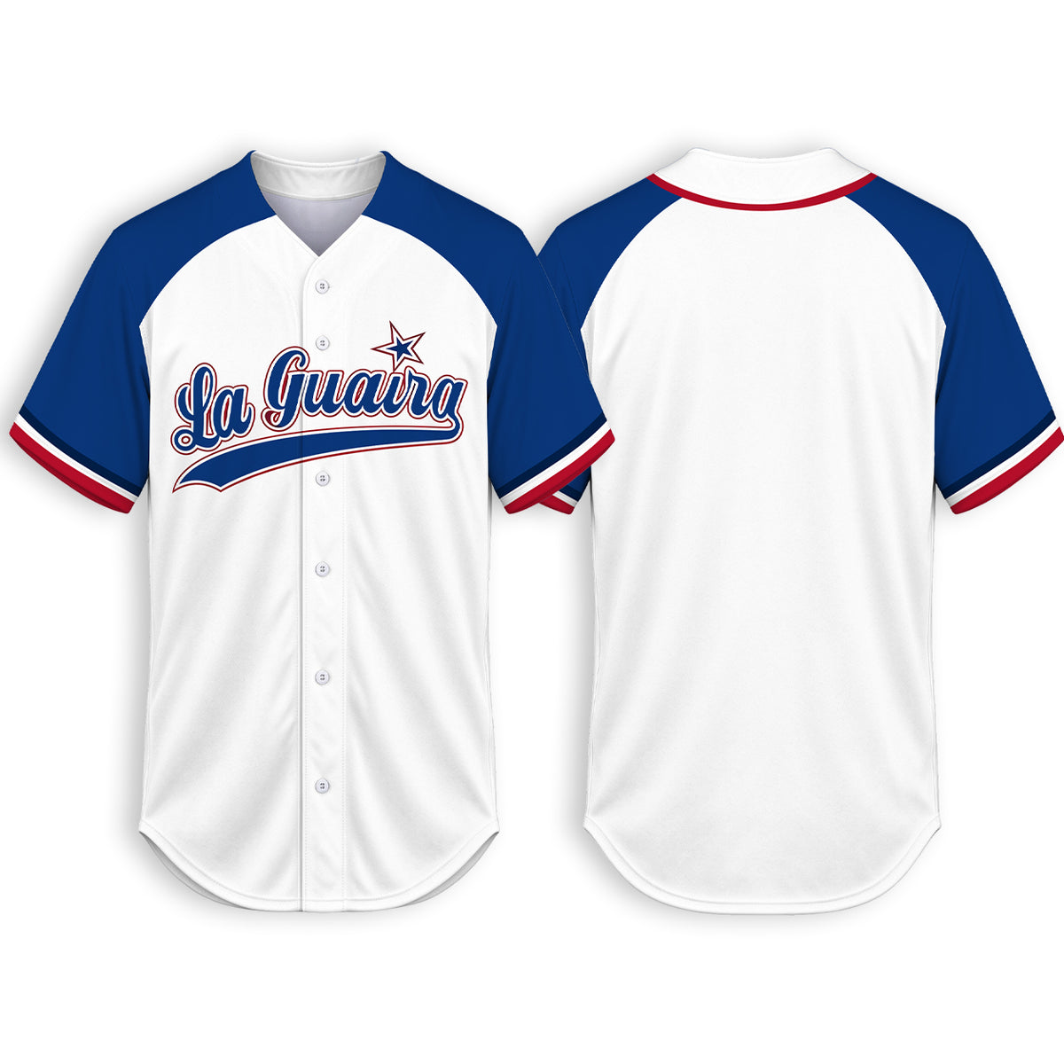 Men’s Tiburones de La Guaira Button Down Baseball Shirt