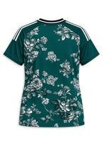 Women's Philadelphia Eagles Floral V-Neck T Shirt