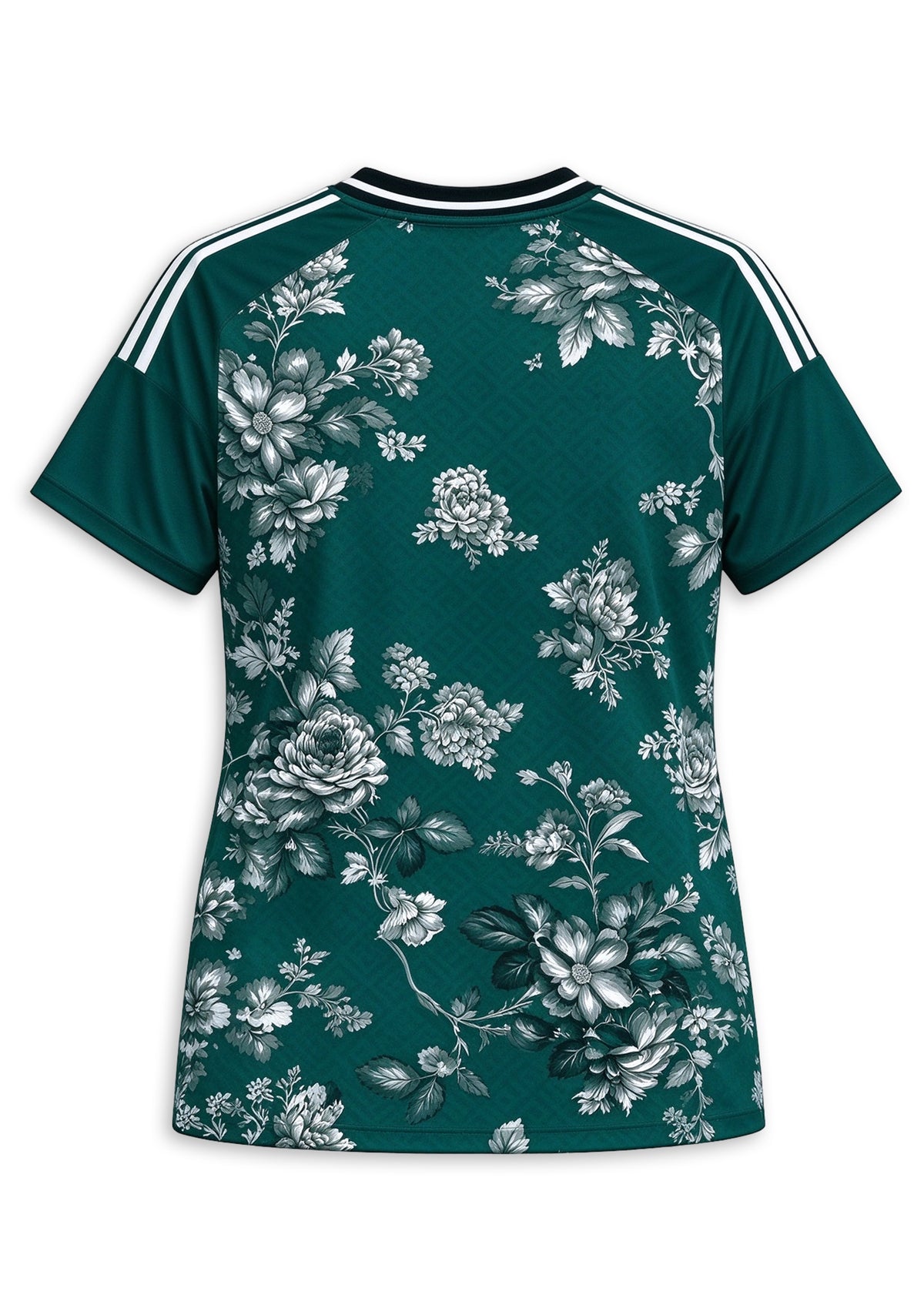 Women's Philadelphia Eagles Floral V-Neck T Shirt