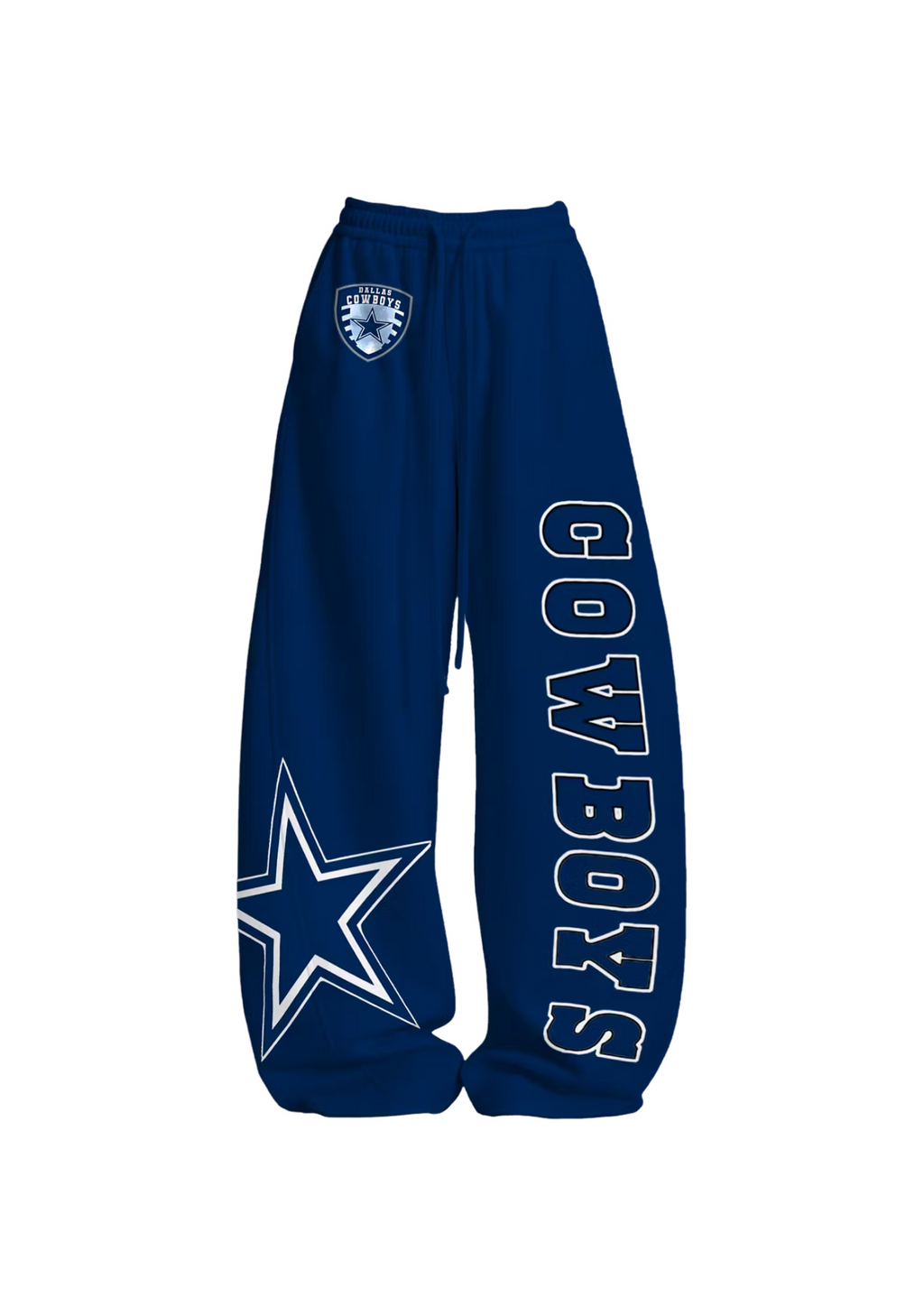 Dallas Cowboys Star Graphic Tops & Elasticated Trousers Two-Piece Set
