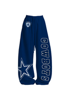 Dallas Cowboys Star Graphic Tops & Elasticated Trousers Two-Piece Set
