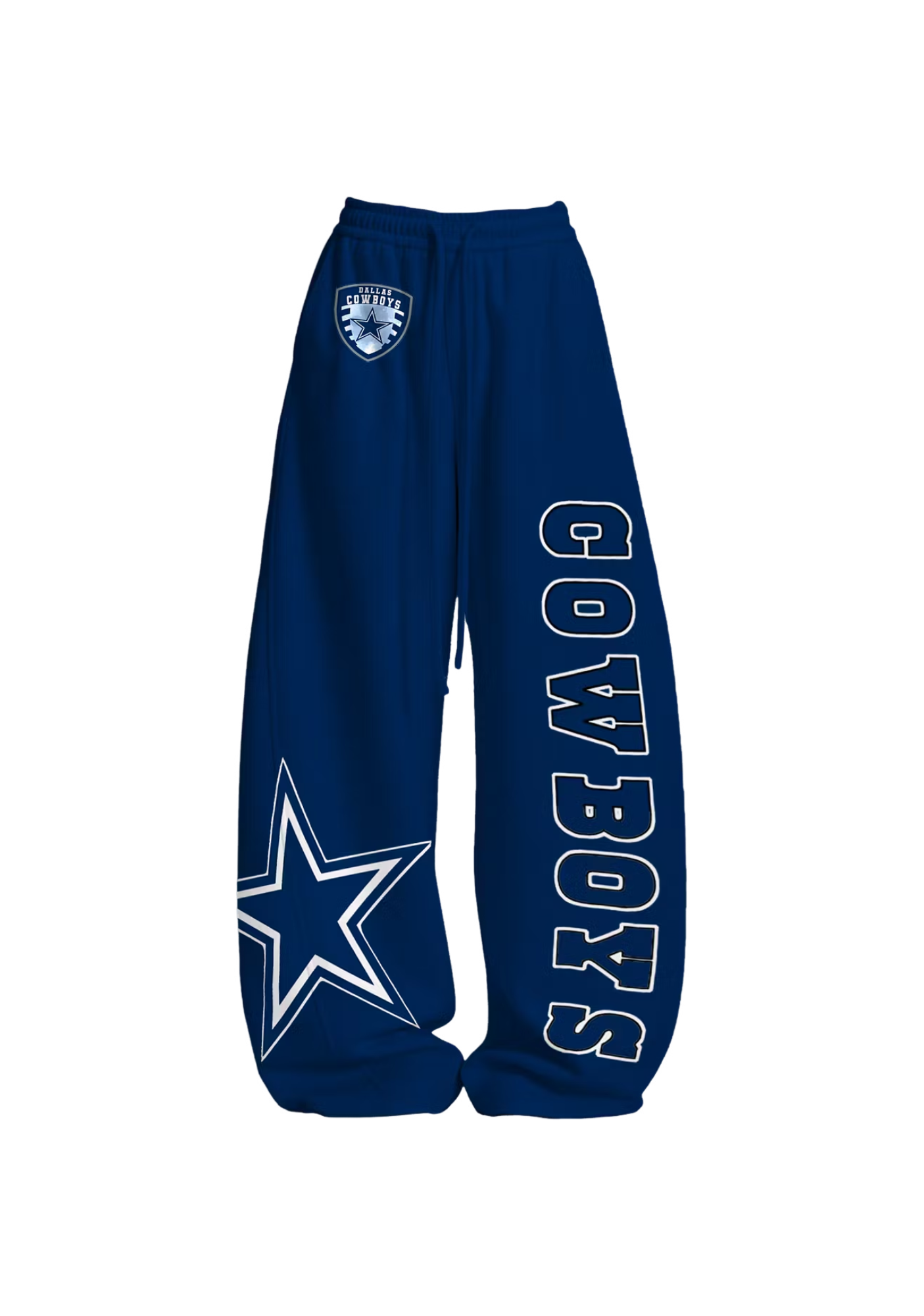 Dallas Cowboys Star Graphic Tops & Elasticated Trousers Two-Piece Set