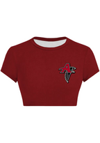 Atlanta Falcons Claw Rip Logo Tops & Elasticated Trousers Two-Piece Set