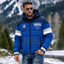 Indianapolis Colts Hooded Color Block Puffer Jacket  Custom Name Gifts For Fan