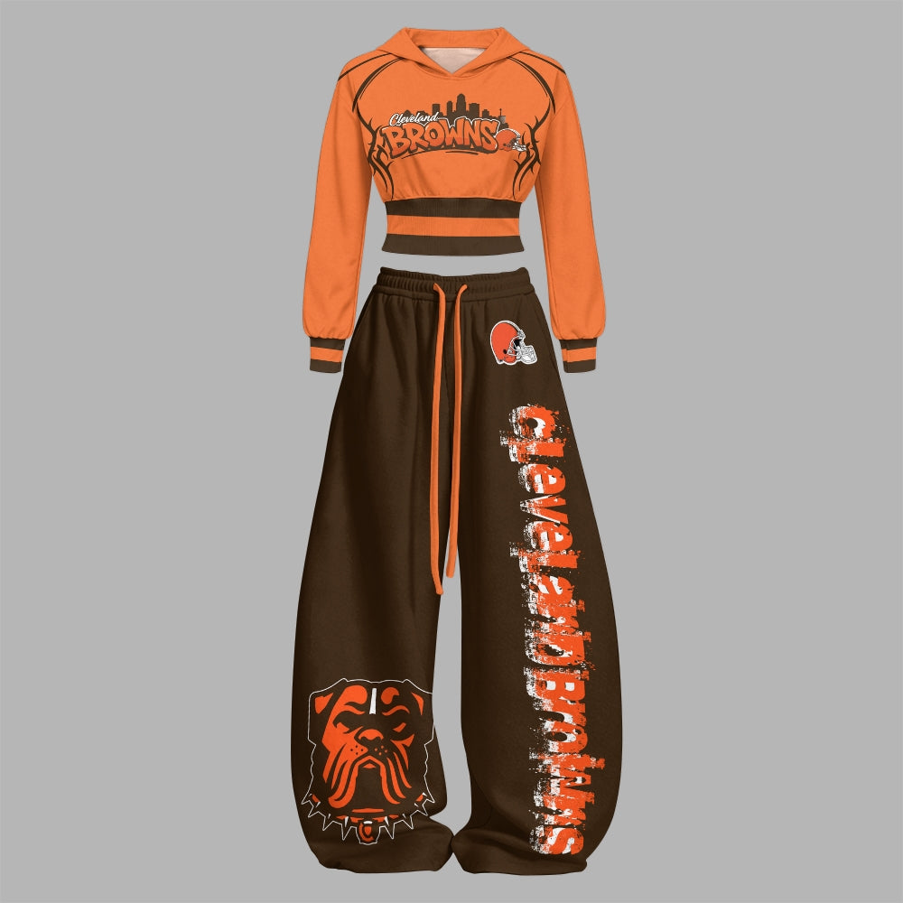 Cleveland Browns Slim-fit sweatshirt set | NFL
