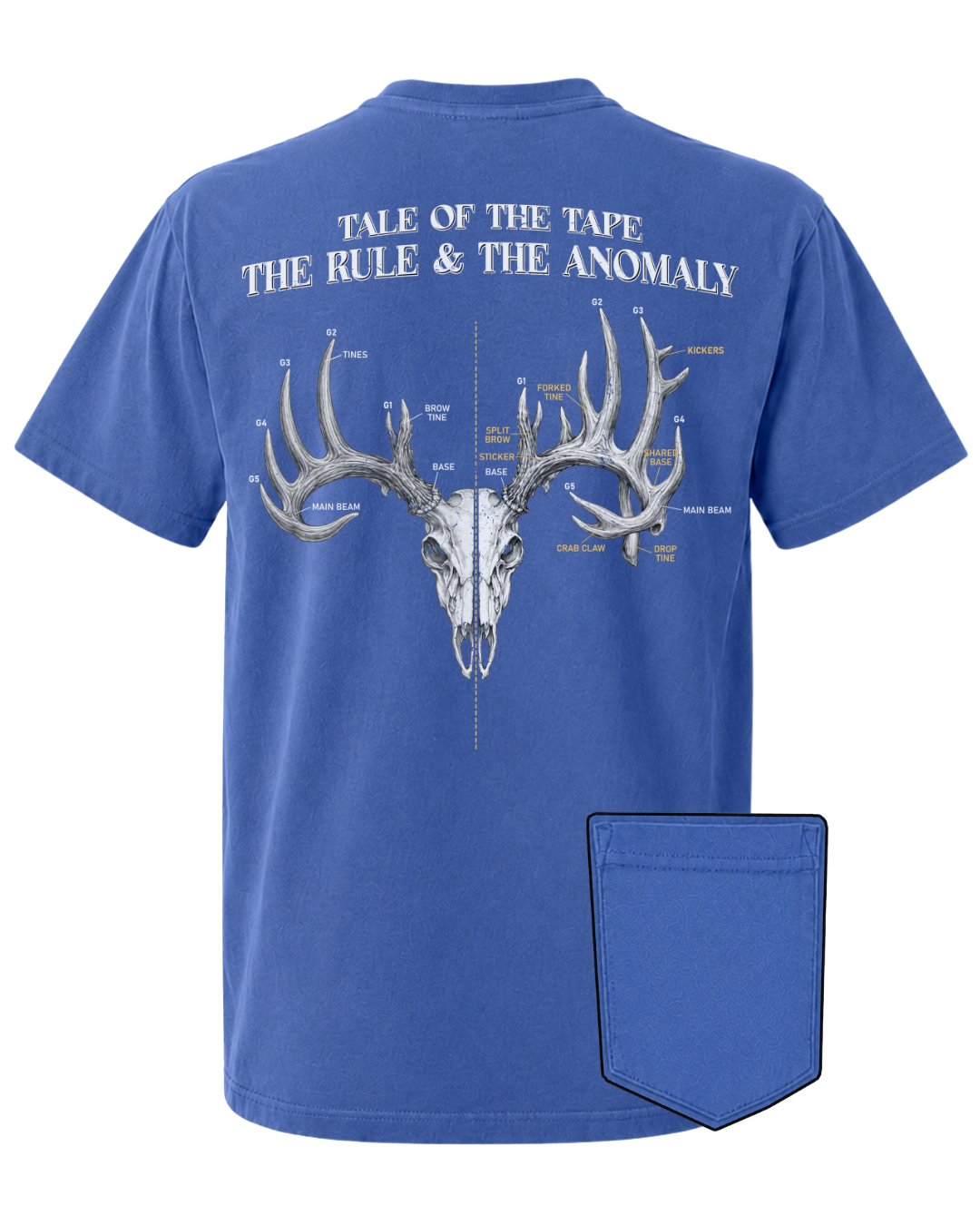Tale Of The Tape Deer Antler POCKET Tee