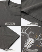 Tale Of The Tape Deer Antler POCKET Tee