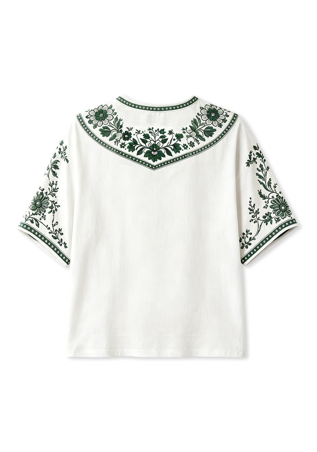 Women's Boho Floral New York Jets Hello Kitty Game Day V Neck Shirt
