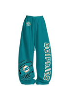 Miami Dolphins Claw Rip Sun Dolphin Tops & Elasticated Trousers Two-Piece Set