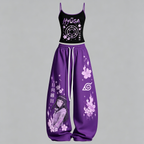 Naruto Top & Elasticated Trousers Two-Piece Set