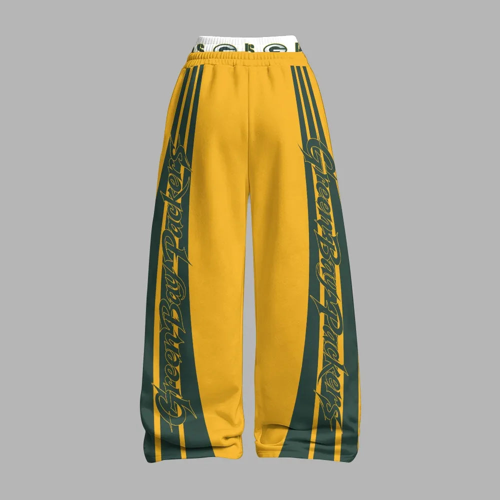 Green Bay Packers Zip-up hooded jacket and elastic-waist pants set | NFL