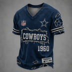 DAL x NFL LUXURY V-Neck T-Shirt 3005 DatND DVT