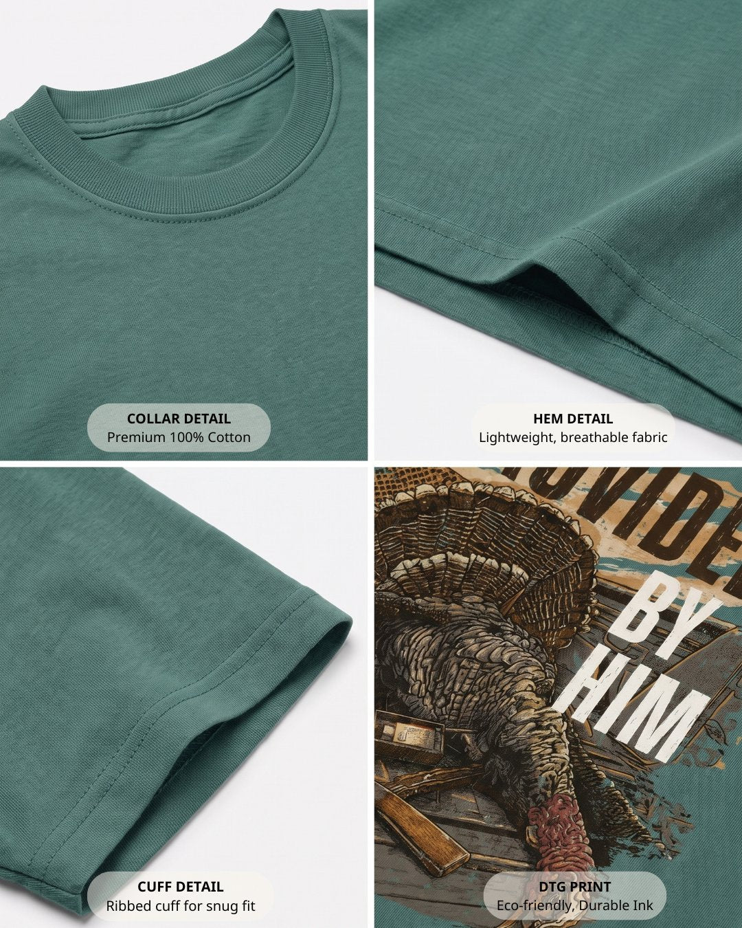 Genesis 93 Christian Turkey Hunting POCKET Tee Secondary image