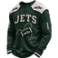 New York Jets Waffle Knit Long-Sleeve Sweatshirt
