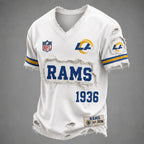 LAR x NFL LUXURY V-Neck T-Shirt 3005 DatND DVT