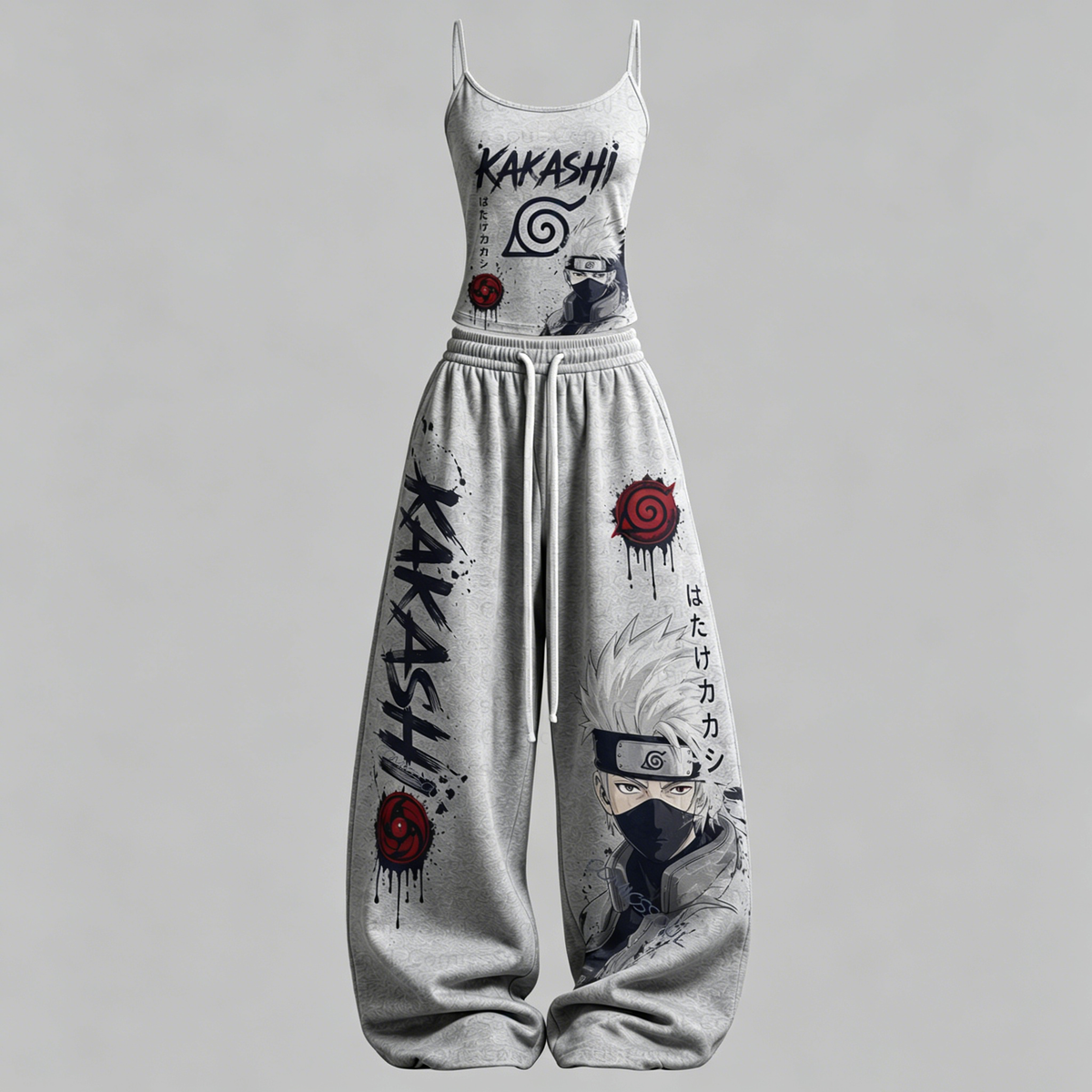 Naruto Top & Elasticated Trousers Two-Piece Set Main image