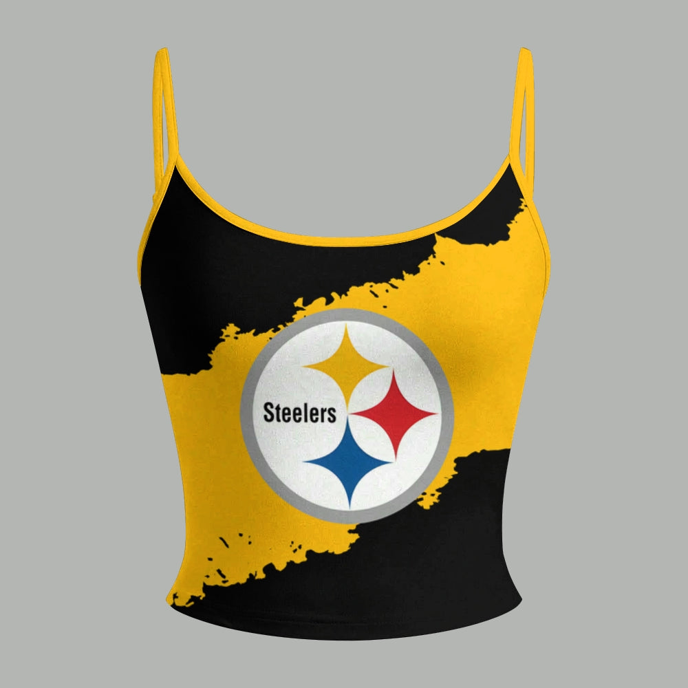 Pittsburgh Steelers Top & Elasticated Trousers Two-Piece Set | NFL