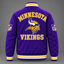 Unisex Minnesota Vikings Purple Varsity Jacket