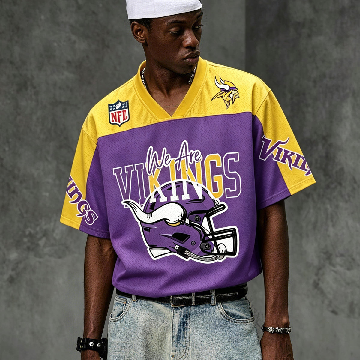 Minnesota Vikings We Are Vikings Graphic Jersey Shirts Main image
