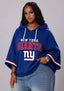 Women’s New York Giants 3/4 Dolman Sleeve Hoodie