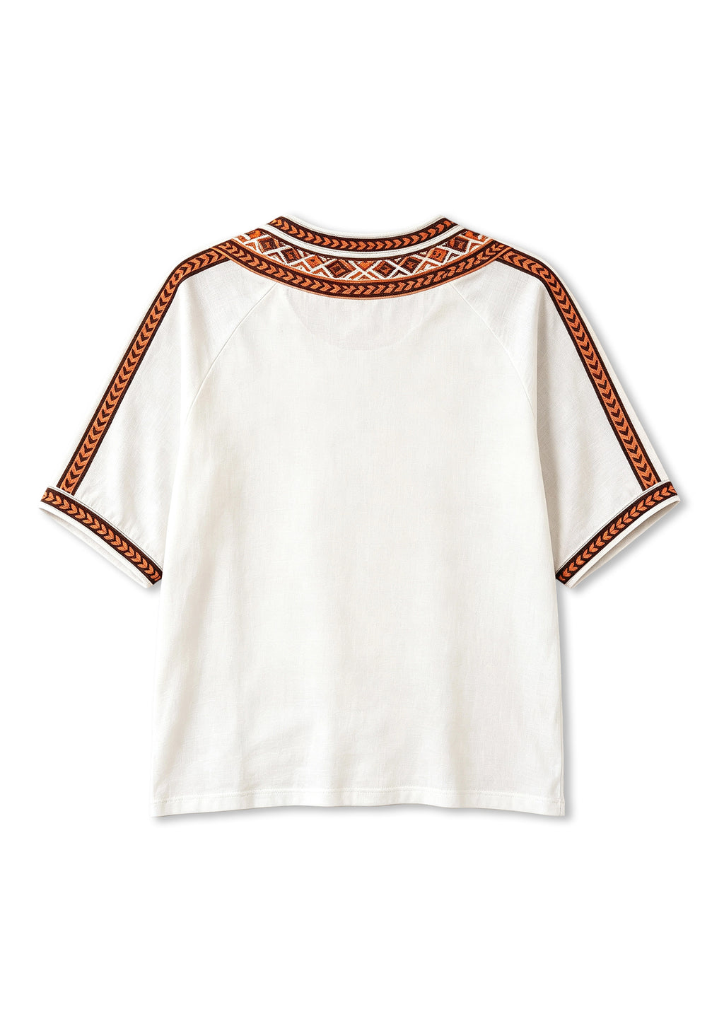 Boho Cleveland Browns Helmet City V-Neck Blouse