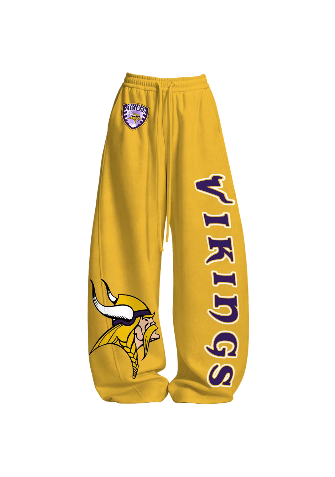 Minnesota Vikings Mascot Tops & Elasticated Trousers Two-Piece Set