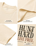 Hunt Hard Live Free POCKET Tee