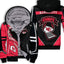 Kansas City Chiefs Flame Fleece Lined Zip Up Football Fan Hooded Jacket