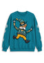 Women's Jacksonville Jaguars Christmas Gnome Crewneck Sweatshirt