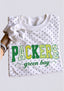 Women's Green Bay Packers Polka Dot Game Day Crewneck Sweatshirt