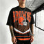 Retro Cleveland Browns Helmet Printed T-Shirt