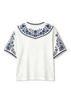 Boho Floral Border Toronto Argonauts V-Neck Blouse