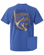 No Haste, Just Diligence POCKET Tee
