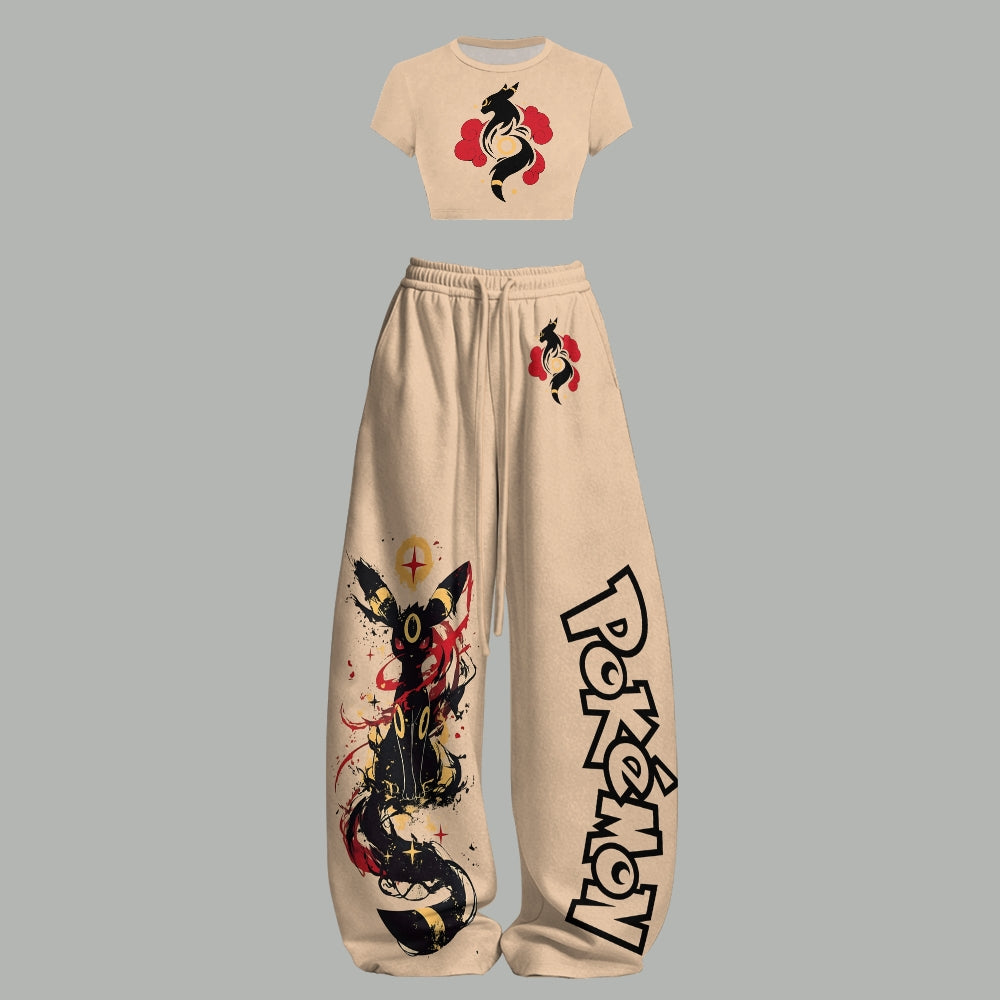 Pokémon T-Shirt  & Elasticated Trousers Two-Piece Set Main image