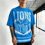 Detroit Lions Retro Printed T-Shirt