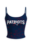 New England Patriots Star Print Tops & Elasticated Trousers Two-Piece Set