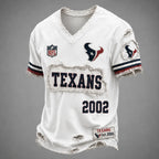 HOU x NFL LUXURY V-Neck T-Shirt 3005 DatND DVT