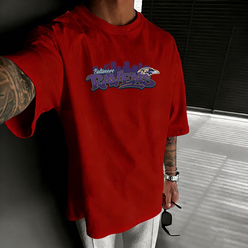 Unisex "Baltimore Ravens" T-shirt.