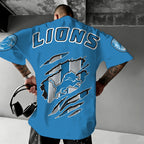 Unisex "Detroit Lions"  Inspired Trendy T-shirt