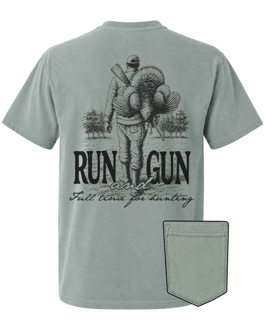 Run & Gun Hunting POCKET Tee
