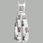 Demon Slayer Top & Elasticated Trousers Two-Piece Set