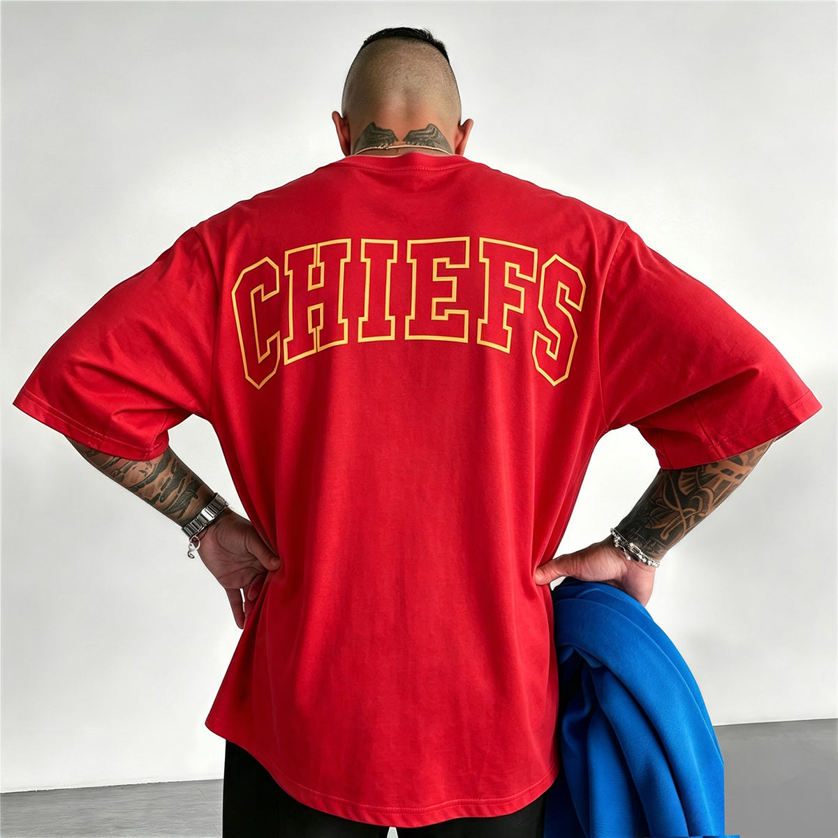 Kansas City Chiefs Big Block Letter Printed T-Shirt Secondary image