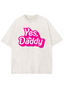 Yes Daddy Y2K Washed Tee