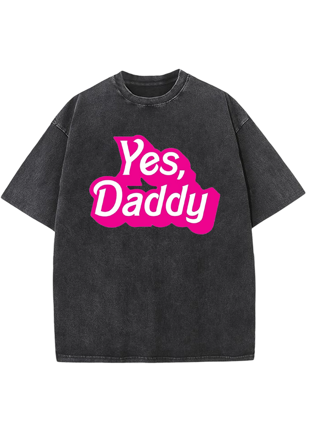 Yes Daddy Y2K Washed Tee