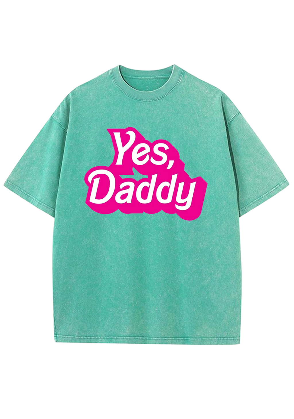 Yes Daddy Y2K Washed Tee