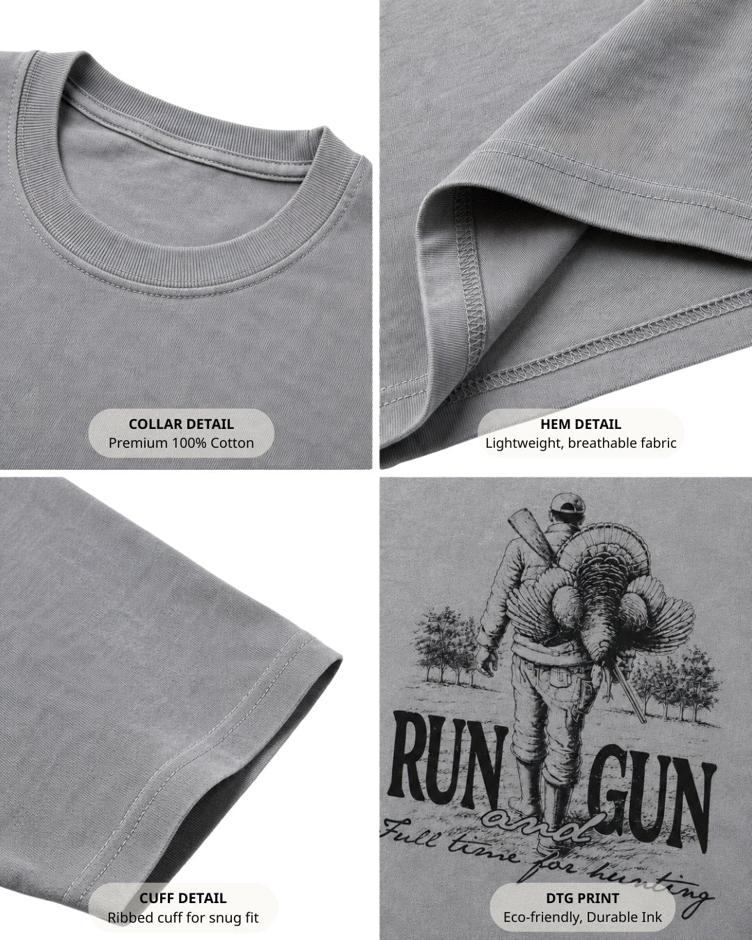 Run & Gun Hunting POCKET Tee Secondary image