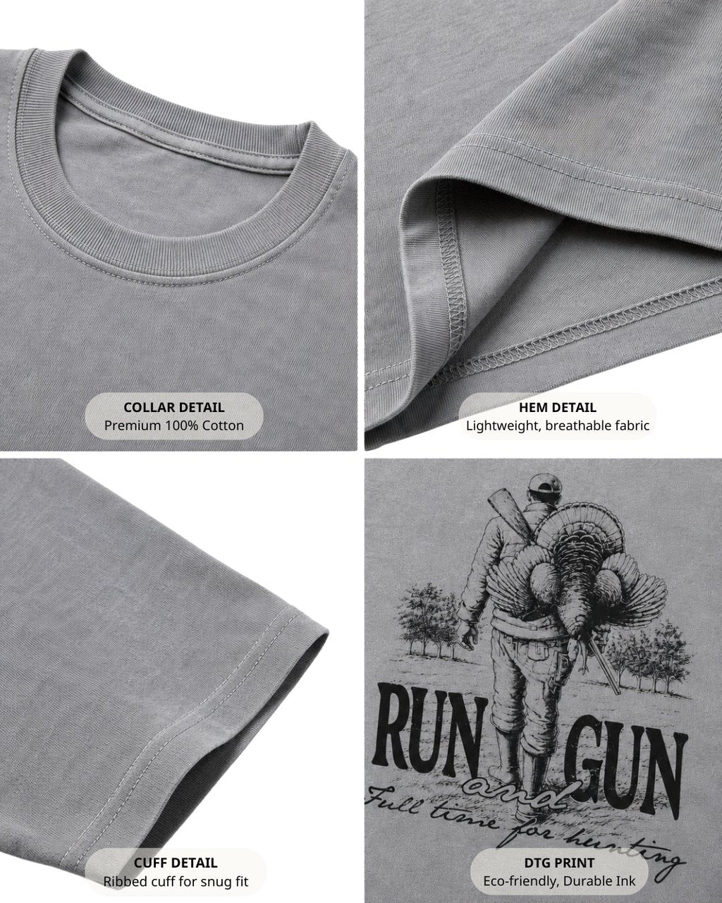 Run & Gun Hunting POCKET Tee