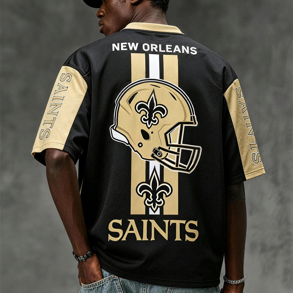 New Orleans Saints Logo Graphic Jersey Shirts